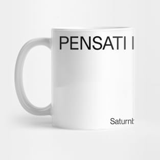 pensati in ferie Mug